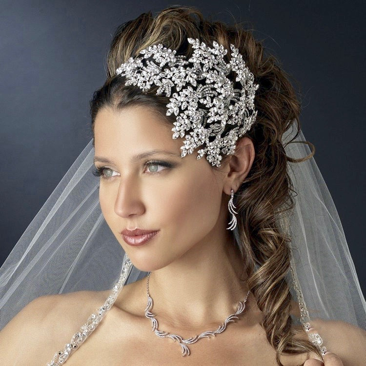 Wedding Hair Accessories - 1920s Style Crystal Bridal Hair Accessory