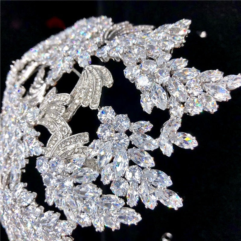 Wedding Hair Accessories - 1920s Style Crystal Bridal Hair Accessory