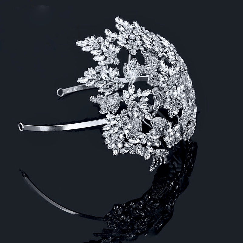 Wedding Hair Accessories - 1920s Style Crystal Bridal Hair Accessory