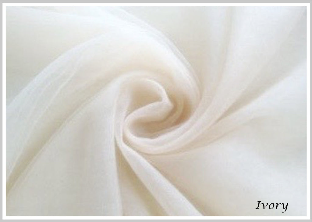 Wedding Veils - Raw- Edge 2-Tier Fingertip Bridal Veil - Available in White, Off-White and Ivory