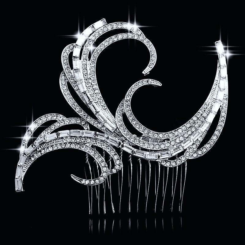 Wedding Hair Accessories - Crystal Bridal Hair Comb