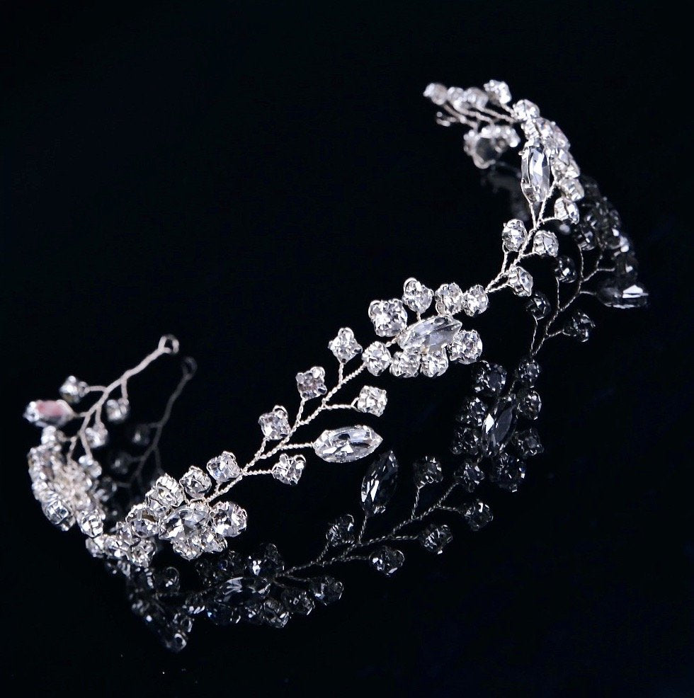 Wedding Hair Accessories - Crystal Bridal Headband