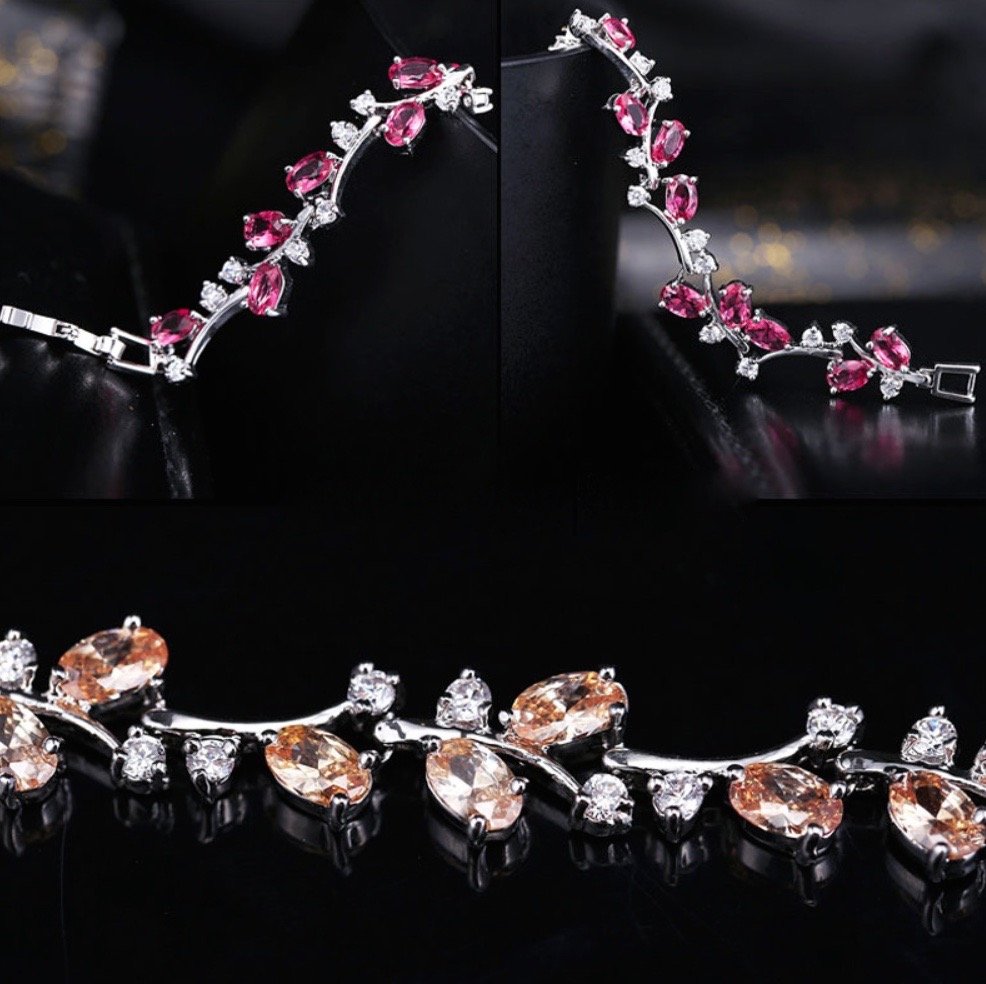 Products :: Bridal Wedding Crystal Rock Bicone Bracelet,Bride Bridal  Crystal Bracelet,Wedding Crystal Bracelet,Bridal Bridal Wedding Bracelet  Jewelry