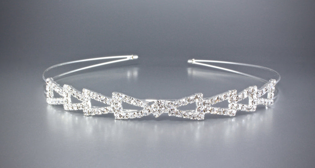 "Daisy" - Crystal Bridal Headband