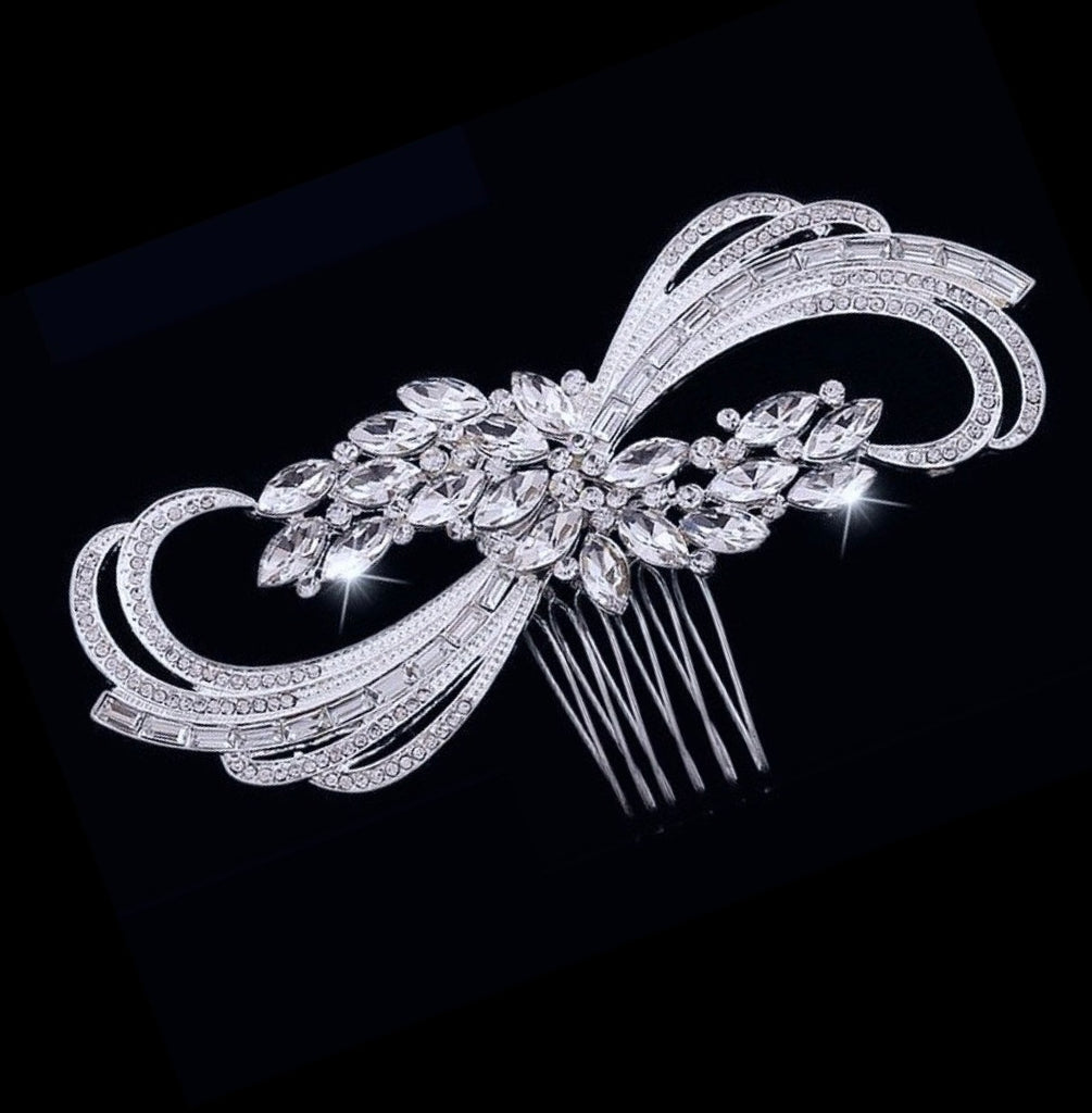 Wedding Hair Accessories - Austrian Crystal Bridal Hair Comb