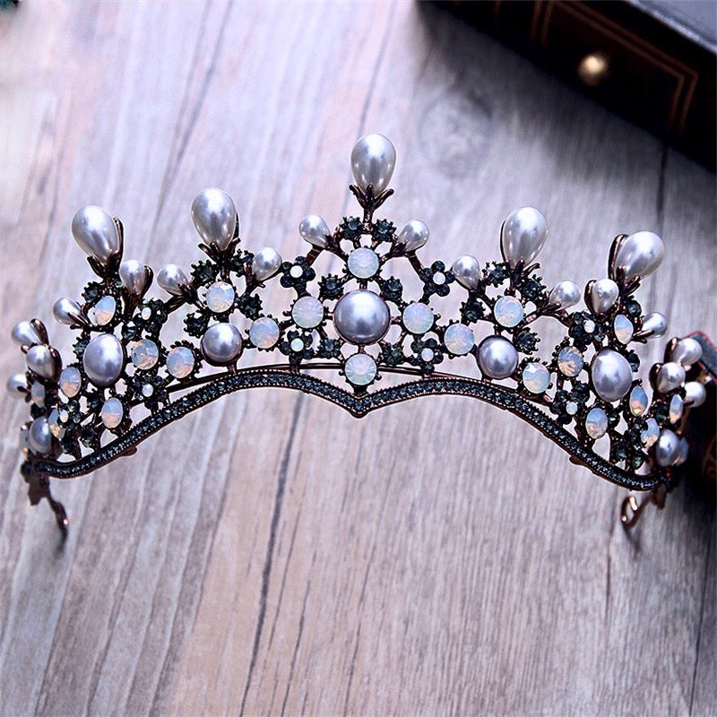 Wedding Hair Accessories - Baroque Vintage Bridal Tiara