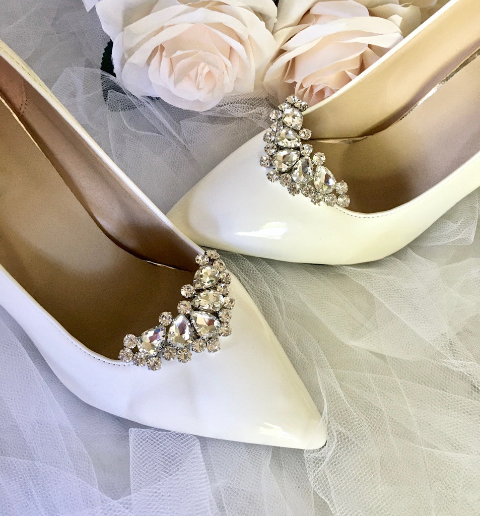 Wedding Accessories - Crystal Bridal Shoe Clips