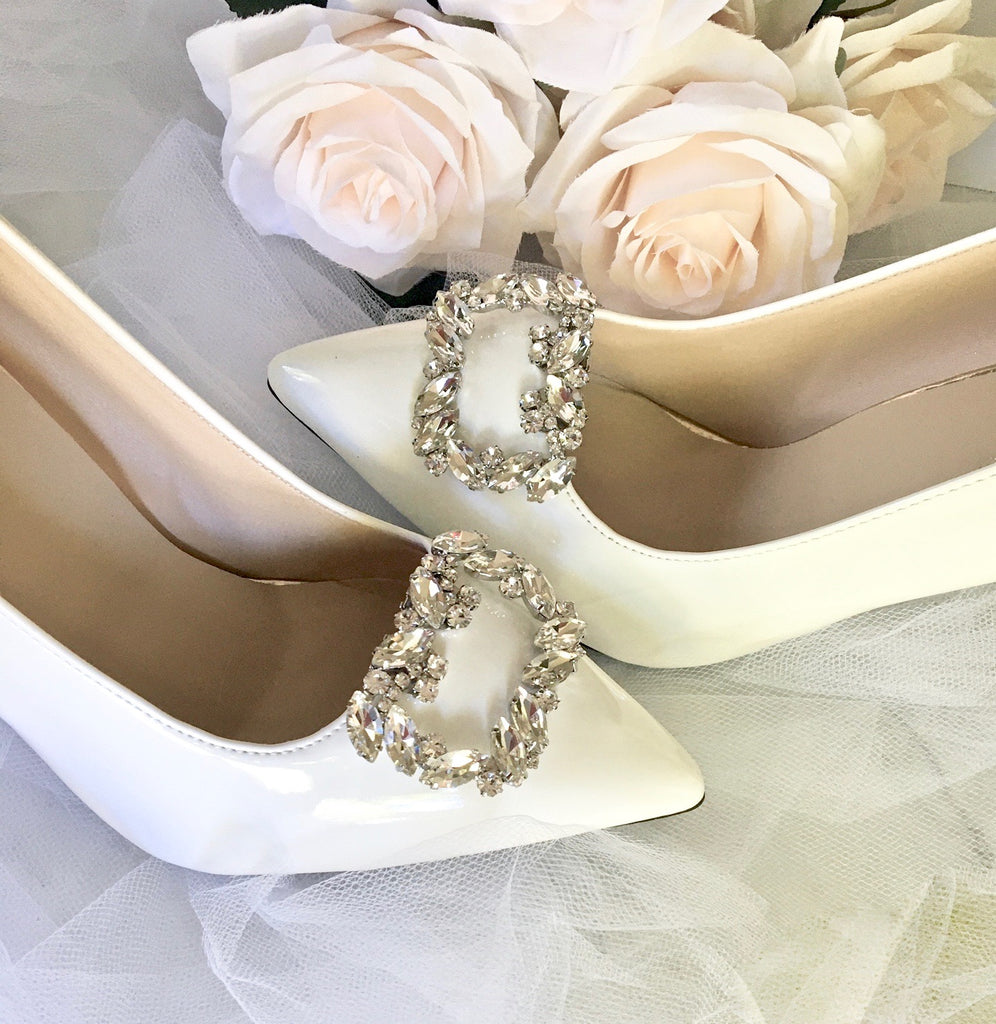 Wedding Accessories - Crystal Bridal Shoe Clips