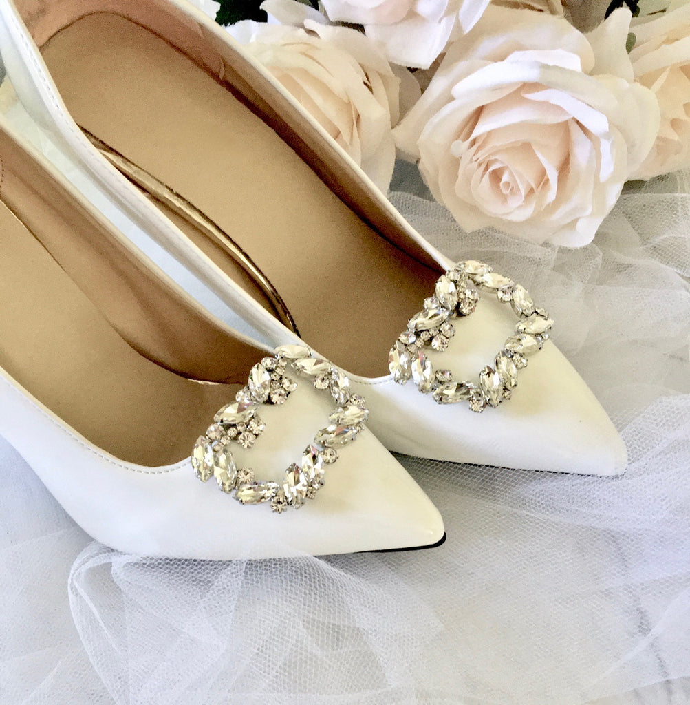 Wedding Accessories - Crystal Bridal Shoe Clips