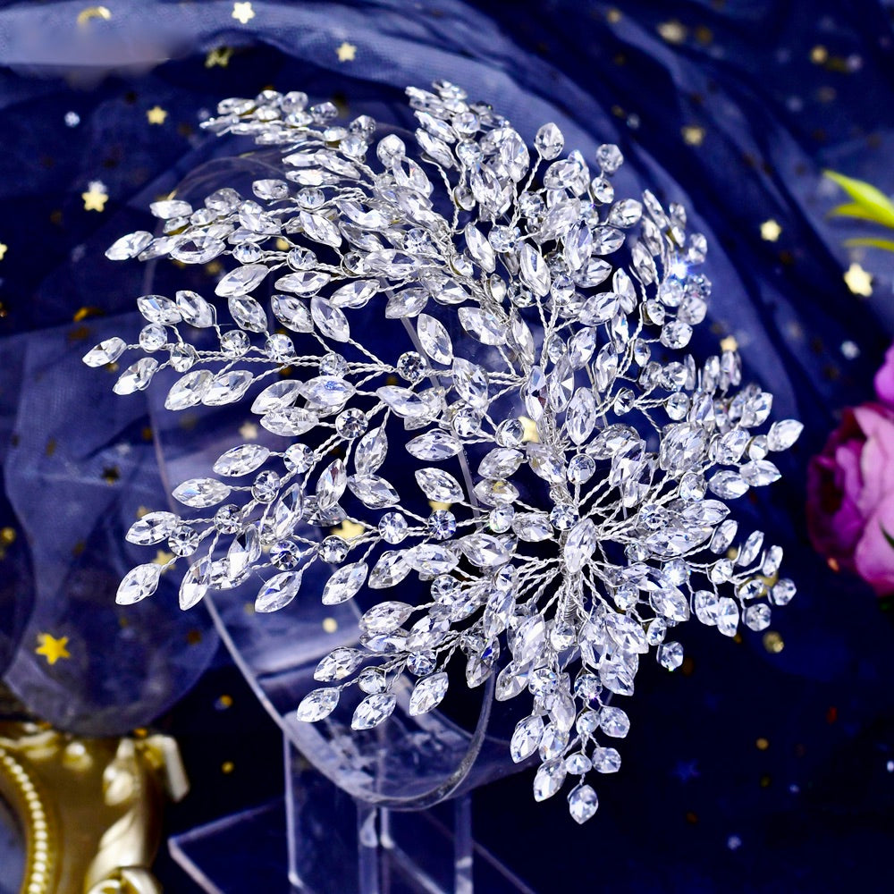 Wedding Hair Accessories - Crystal Bridal Headdress Headpiece