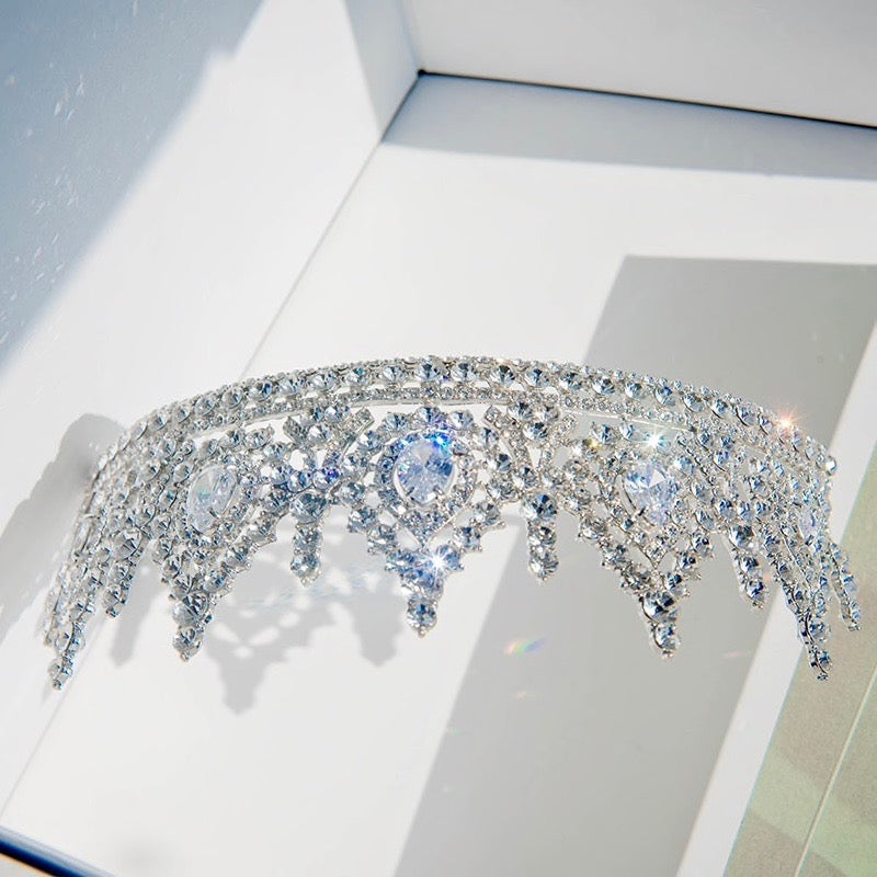 Wedding Hair Accessories - Royal Glamour Bridal Tiara