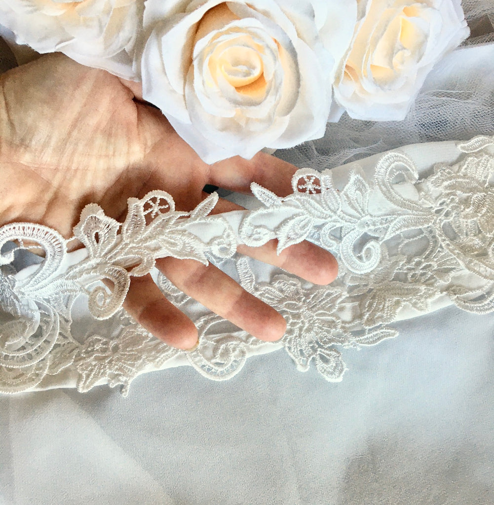 Wedding Veils - Bridal Chiffon Cape Veil - Cathedral Length