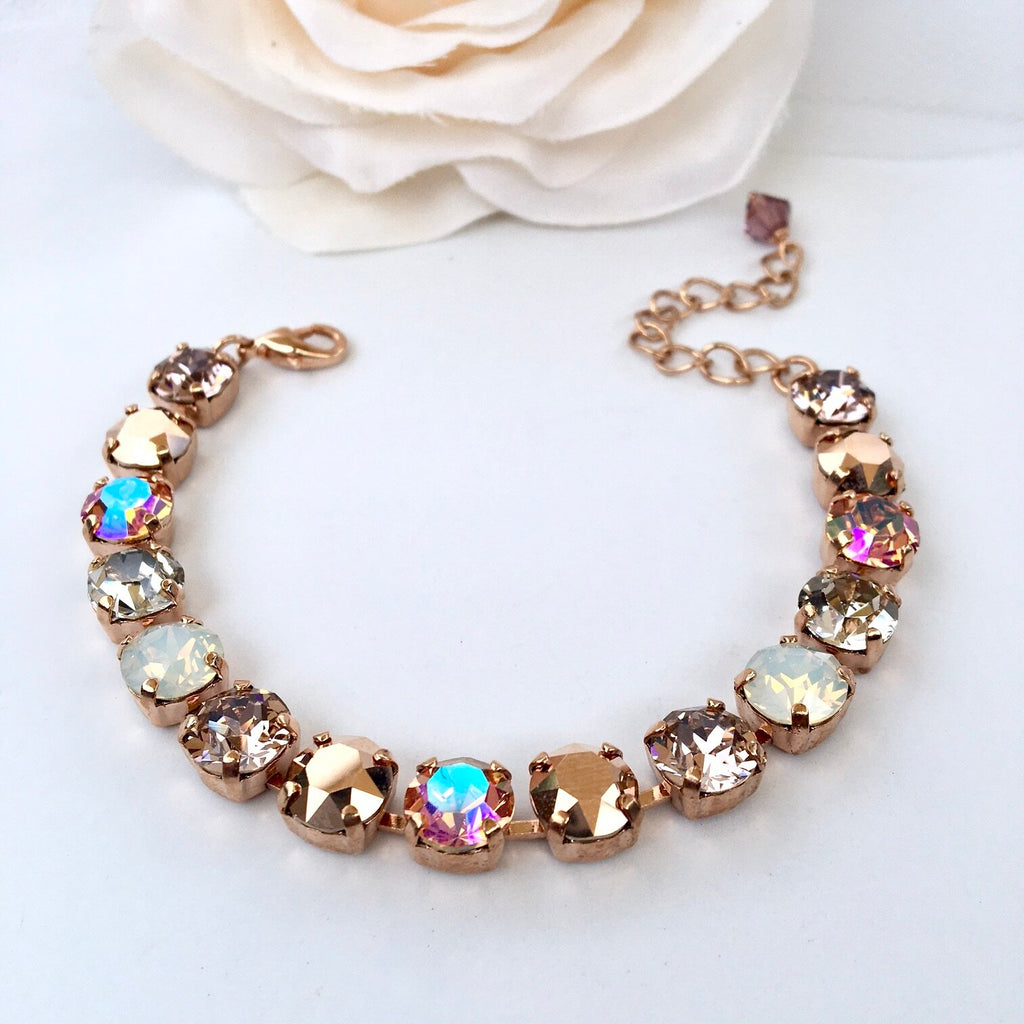 Wedding Jewelry - Swarovski Crystal Bridal Bracelet - More Colors