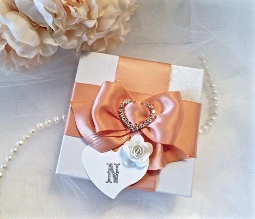 "Rochelle" - Sterling Silver, Rose Gold and Cubic Zirconia Necklace