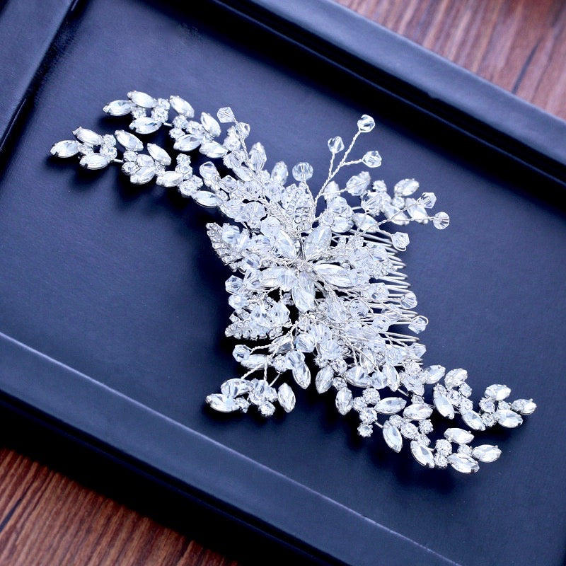 Wedding Hair Accessories - Austrian Crystal Bridal Hair Comb