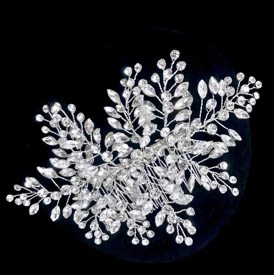 Wedding Hair Accessories - Austrian Crystal Bridal Hair Comb