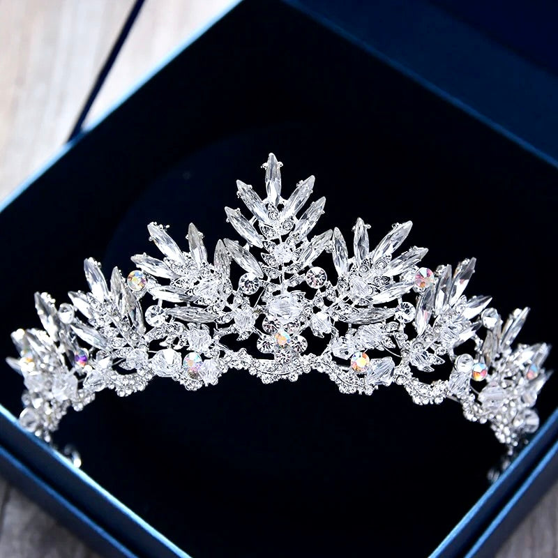 Wedding Hair Accessories - Silver Bridal Tiara