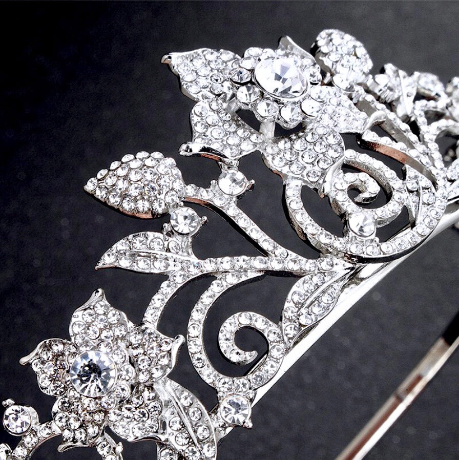 Wedding Hair Accessories - Bridal Crystal Tiara