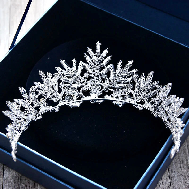 Wedding Hair Accessories - Silver Bridal Tiara