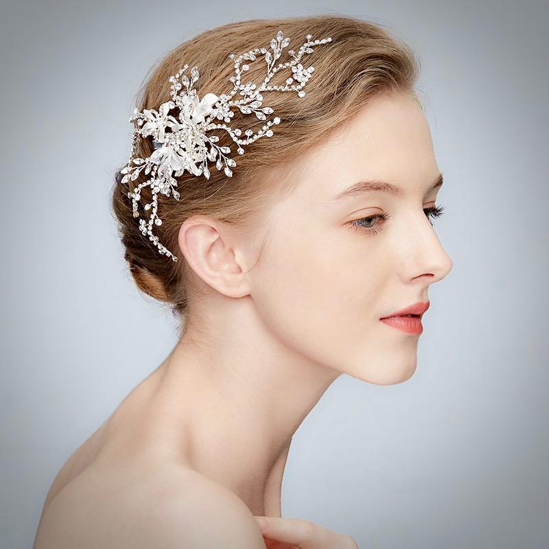 Wedding Hair Accessories - Crystal Bridal Hair Clip/Vine