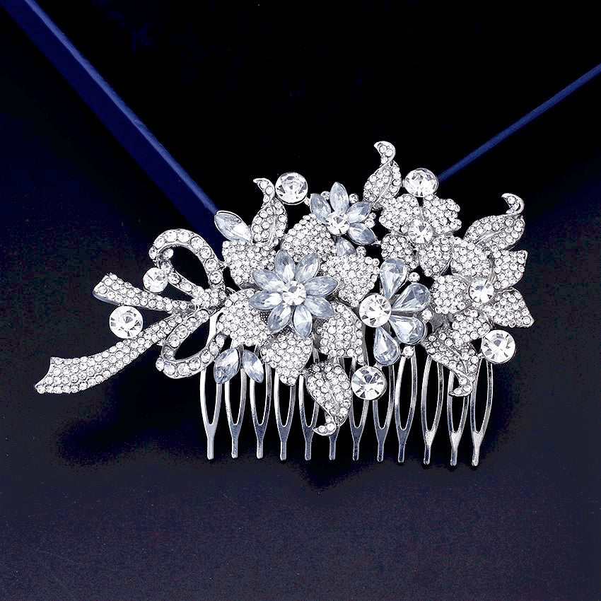 Wedding Hair Accessories - Crystal Bridal Hair Comb