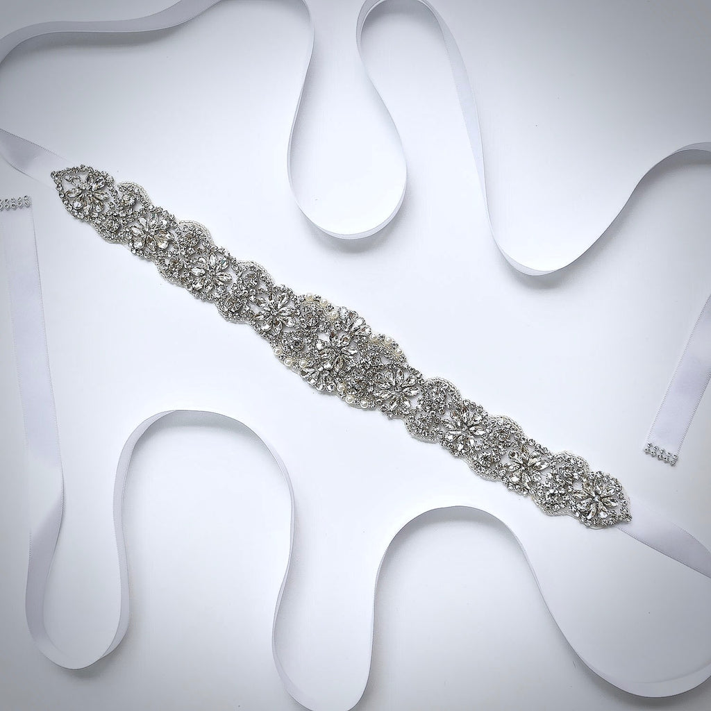 Handmade Crystal Bridal Girdle Belts Sashes Rhinestone Wedding Belts  Accessories • Tribunali Italiani