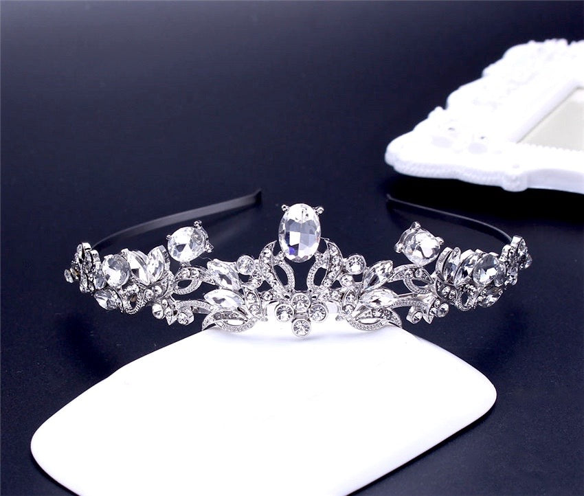 "Cecily" - Wedding Crystal Tiara