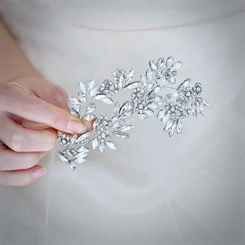 Wedding Hair Accessories - Opal Bridal Hair Clip