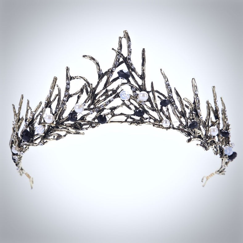 Wedding Hair Accessories - Baroque Bridal Tiara