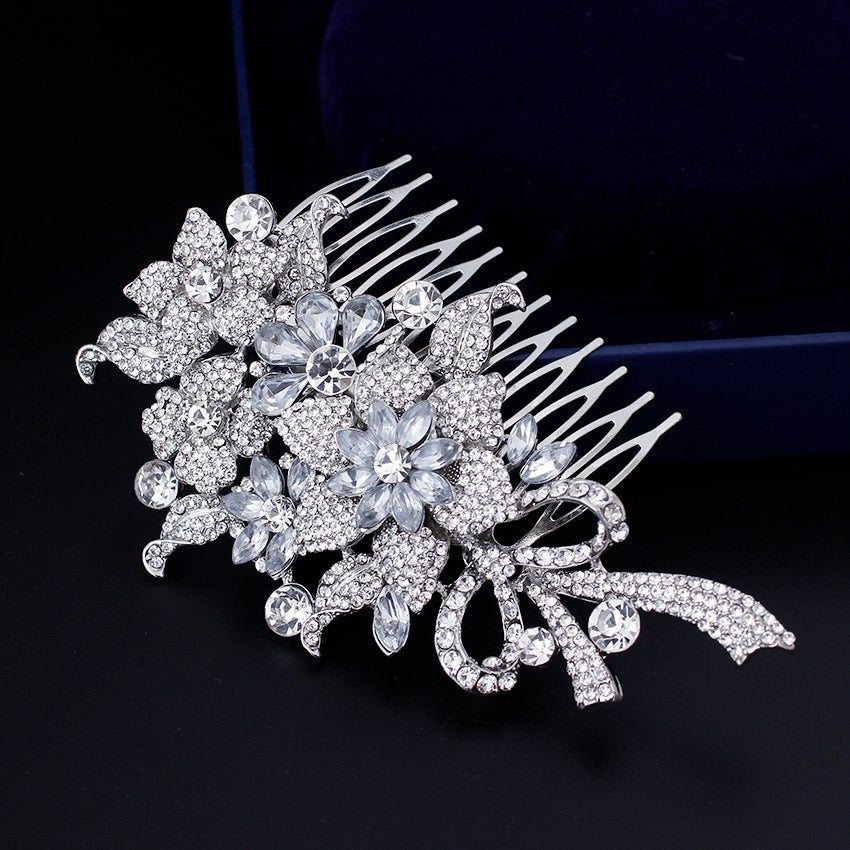 Wedding Hair Accessories - Crystal Bridal Hair Comb