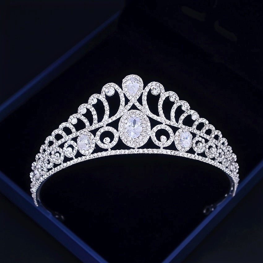 "Sharon" - Cubic Zirconia Bridal Tiara