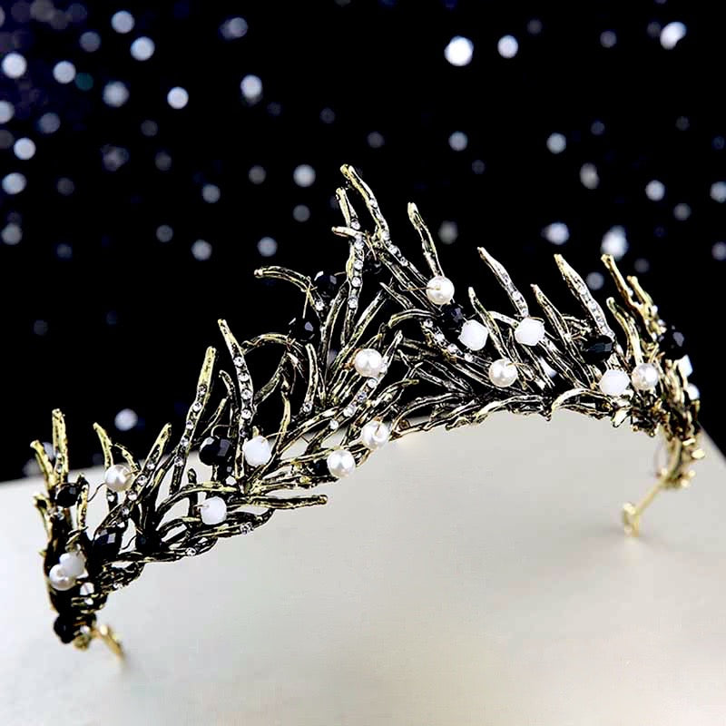 Wedding Hair Accessories - Baroque Bridal Tiara