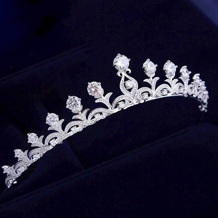 "Pauline" - Wedding Cubic Zirconia Tiara