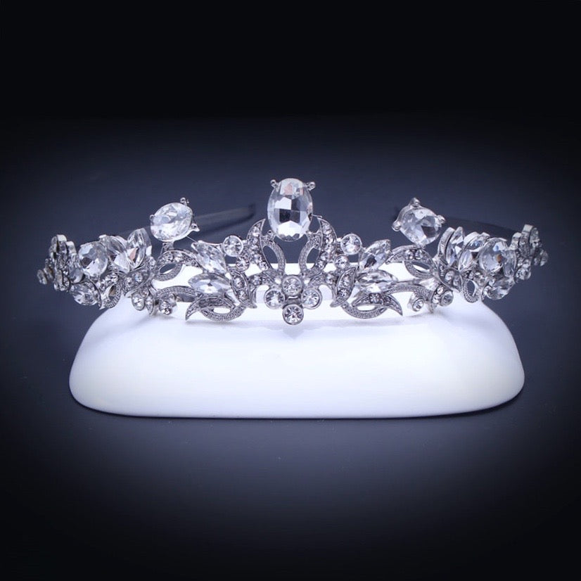 "Cecily" - Wedding Crystal Tiara