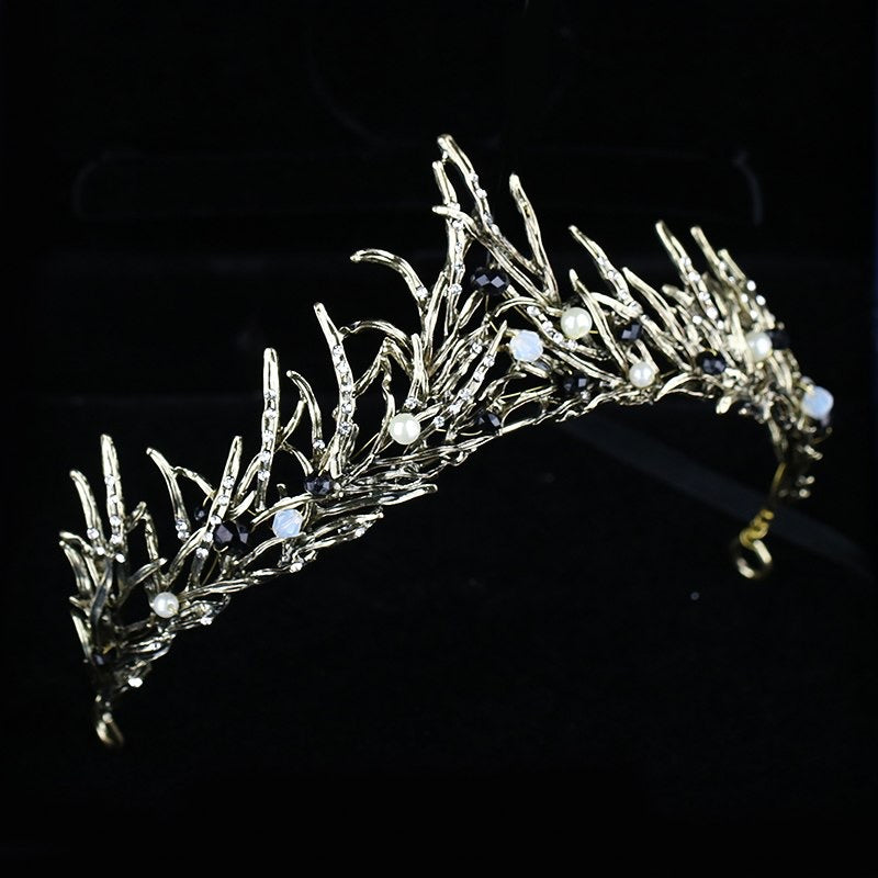 Wedding Hair Accessories - Baroque Bridal Tiara