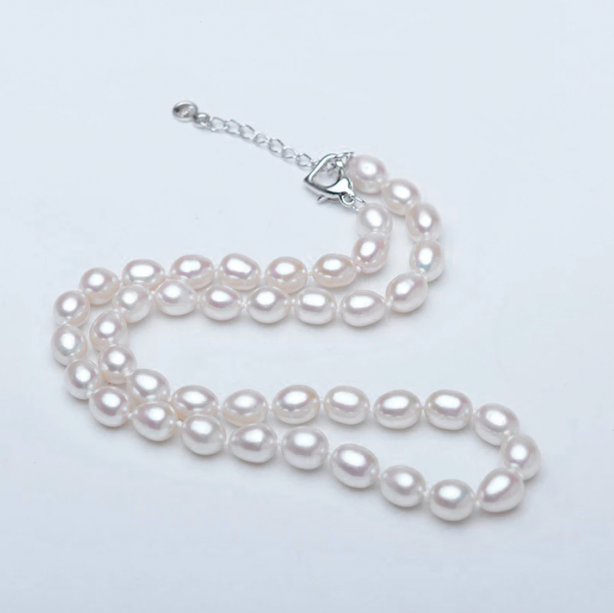 Wedding Pearl Jewelry - Natural Freshwater Pearl 3-Piece Bridal Jewelry Set