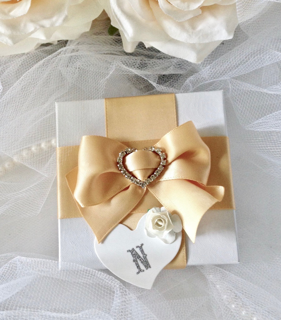 Wedding Jewelry - Pearl and Cubic Zirconia Bridal Earrings