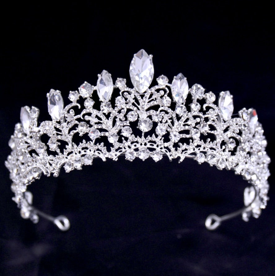 Wedding Hair Accessories - Victorian Gothic Bridal Tiara - Available in Rose Gold, Silver and Yellow Gold