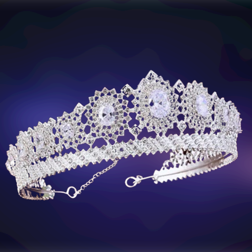 Wedding Hair Accessories - Rhinestone Wedding Tiara