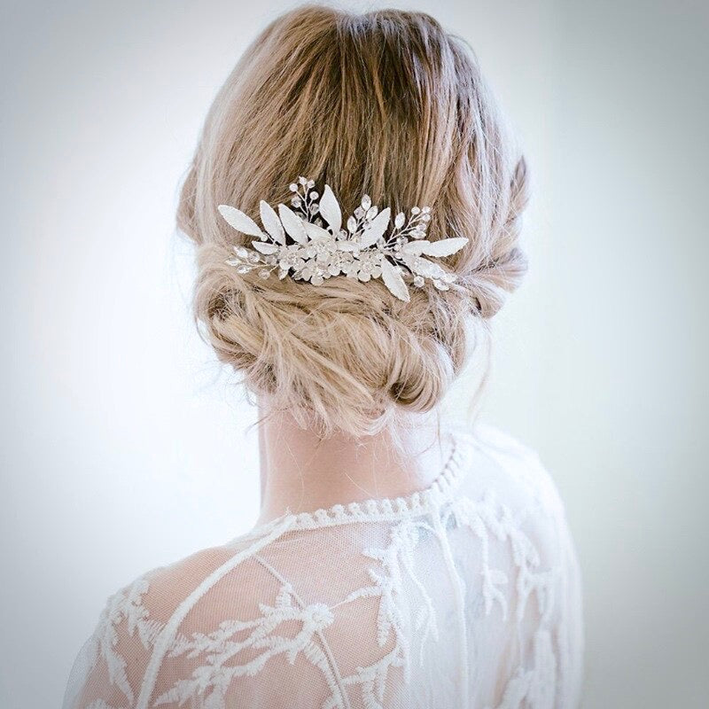 Wedding Hair Accessories - Crystal Bridal Hair Comb