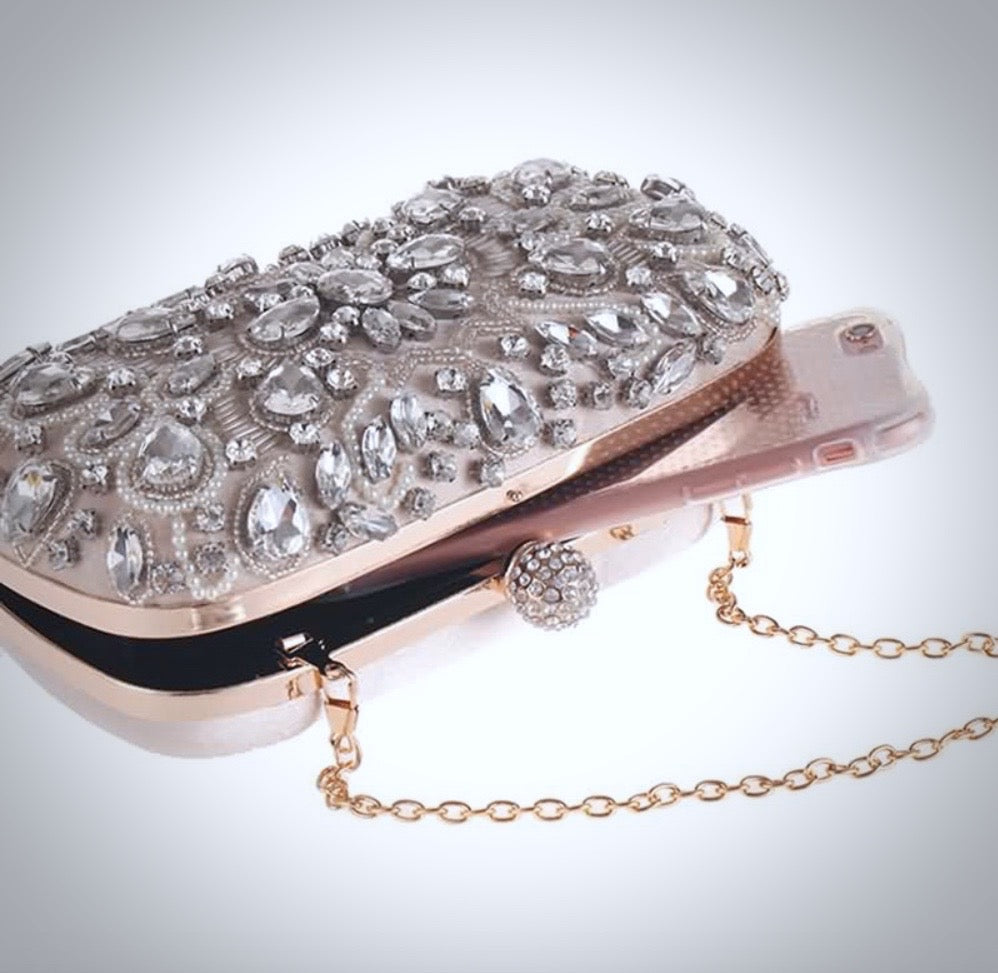 Wedding Accessories Beaded Bridal Handbag Clutch ADORA by Simona