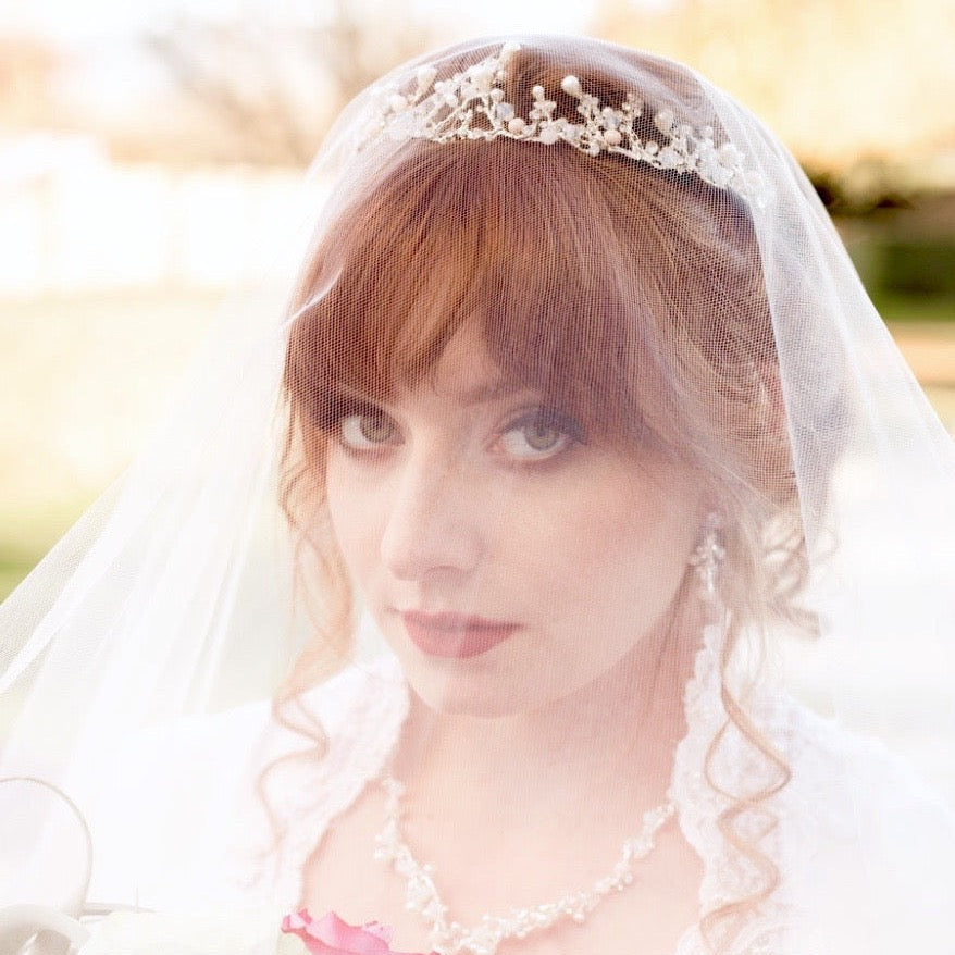 Adora by Simona Wedding Veils - Bridal Birdcage Veil