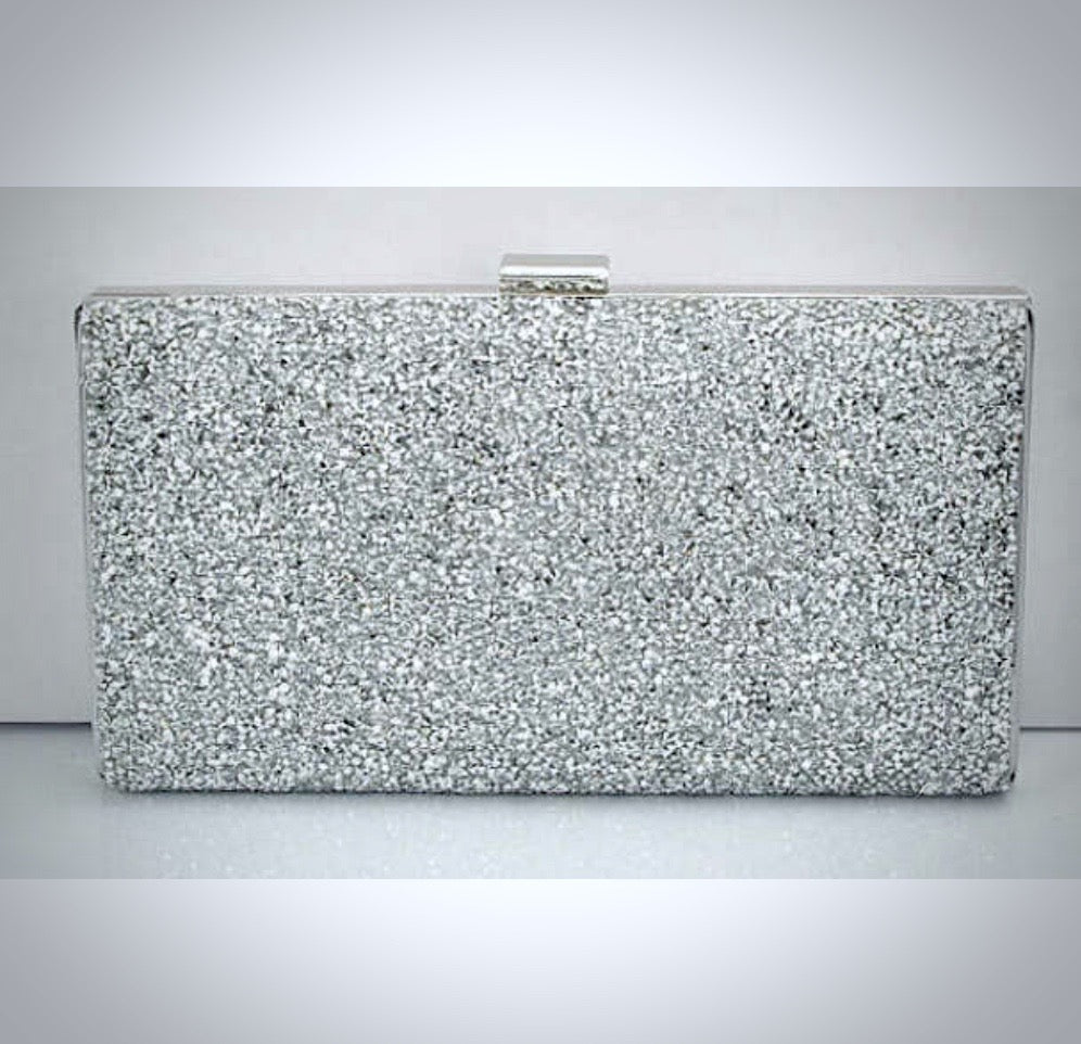 Wedding Accessories - Crystalized Bridal Handbag Clutch