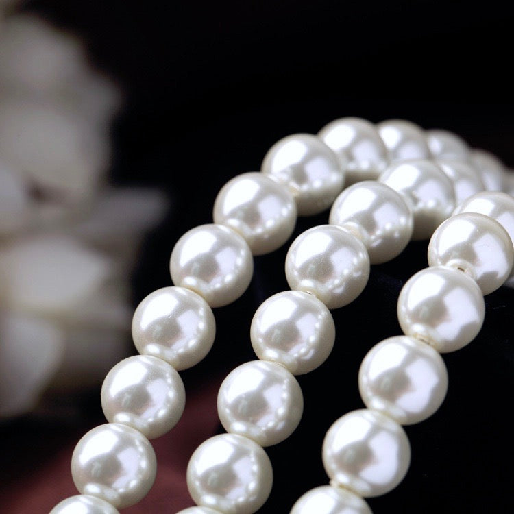 Wedding Pearl Jewelry - Vintage Pearl and Rhinestone Bridal Bracelet