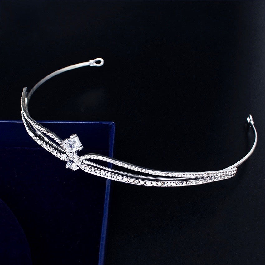 Wedding Hair Accessories - Wedding Cubic Zirconia Tiara