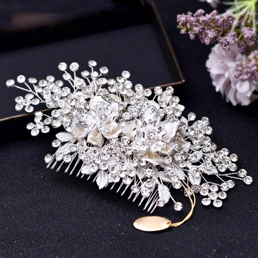 Wedding Hair Accessories - Crystal Bridal Hair Comb