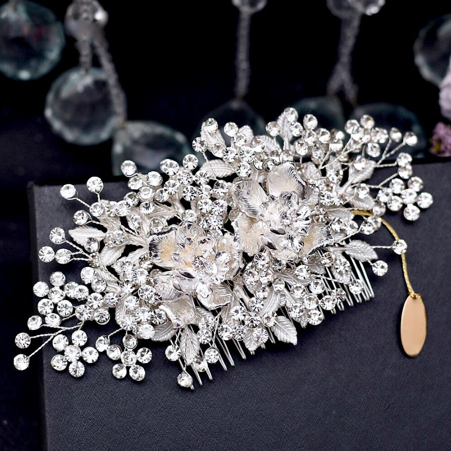 Wedding Hair Accessories - Crystal Bridal Hair Comb