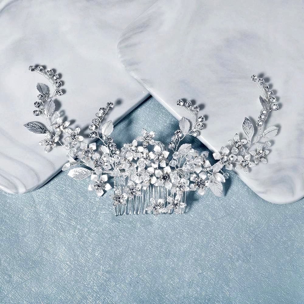 Wedding Hair Accessories - Austrian Crystal Bridal Hair Comb