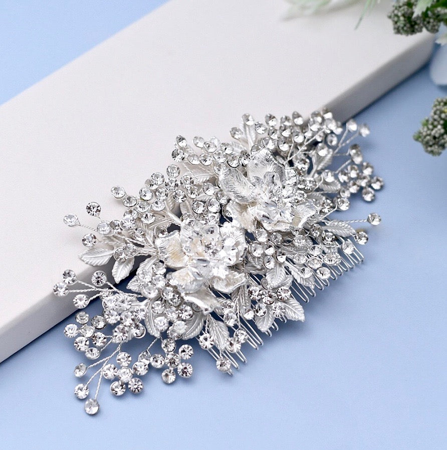 Wedding Hair Accessories - Crystal Bridal Hair Comb
