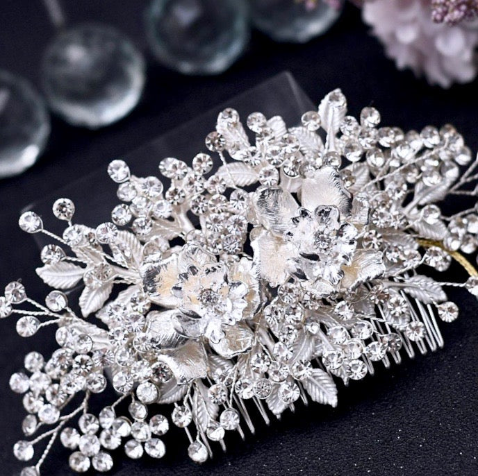 Wedding Hair Accessories - Crystal Bridal Hair Comb